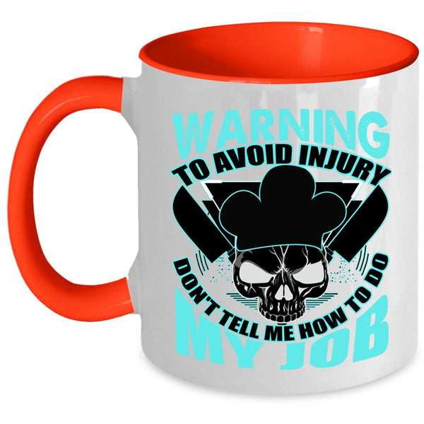 Cool Gift For Chefs Coffee Mug, Awesome Chef Accent Mug