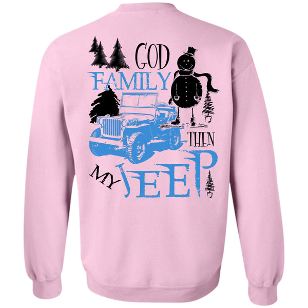 Being A Driver T Shirt, God Family My Jeep Sweatshirt