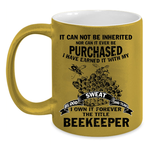 Awesome Gift For Beekeeper Coffee Mug, Beekeeper Accent Mug