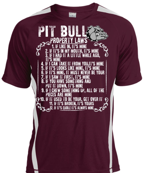 Pit Bull Property Laws T Shirt, My Pet T Shirt, Cool Shirt
