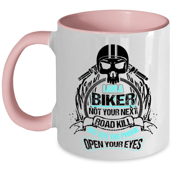 Awesome Gift For Biker Coffee Mug, I Am A Biker Accent Mug