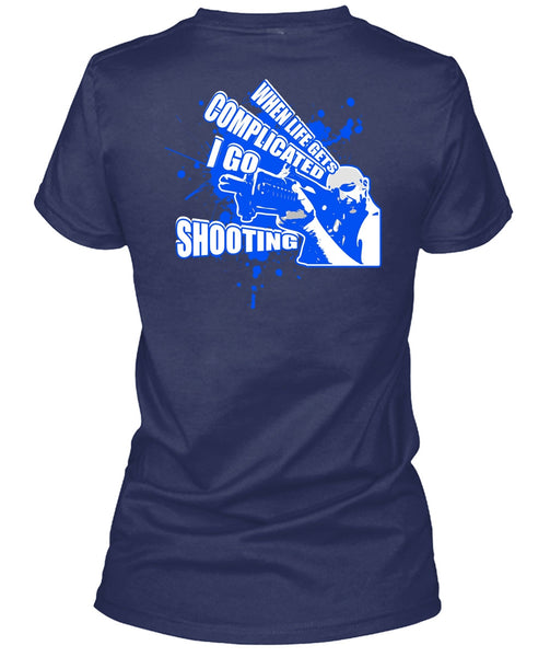 I Go Shooting T Shirt, Being A Hunter T Shirt