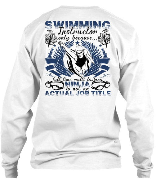 Swimming Instructor T Shirt, I Love Swimming T Shirt