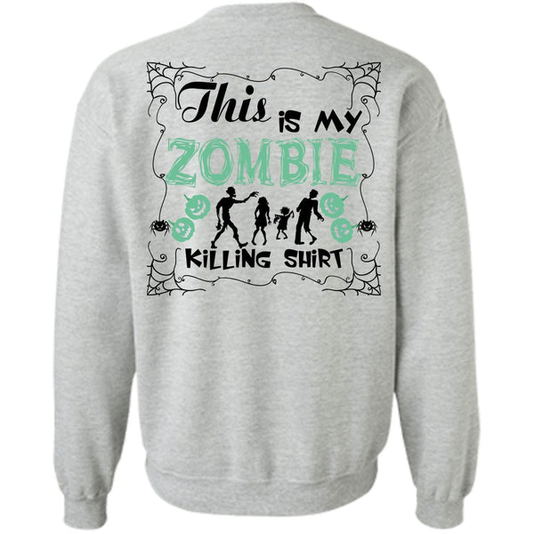 Wait For Halloween T Shirt, This Is My Zombie Killing Sweatshirt