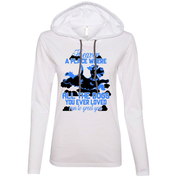 A black t-shirt with the shopify logo