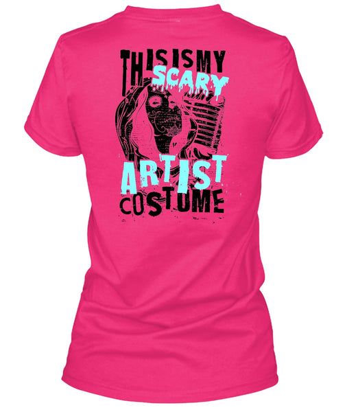 This Is My Scary Artist Costume T Shirt, I Love Hair Stylist T Shirt
