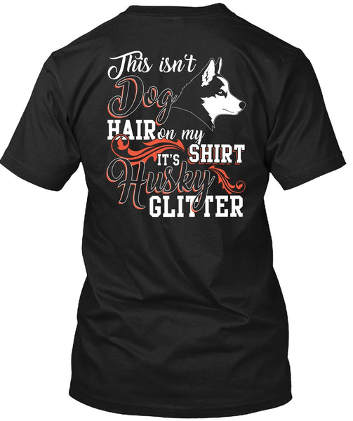 A black t-shirt with the shopify logo