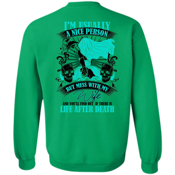 I Love Wife T Shirt, Mess With My Wife Sweatshirt