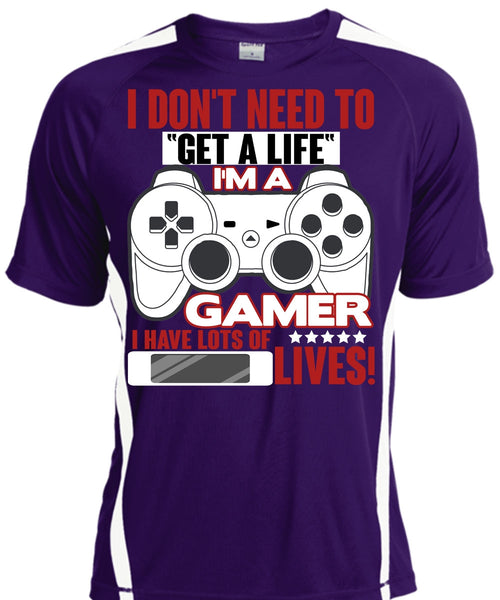 I'm A Gamer T Shirt, Get A Life T Shirt, Cool Shirt