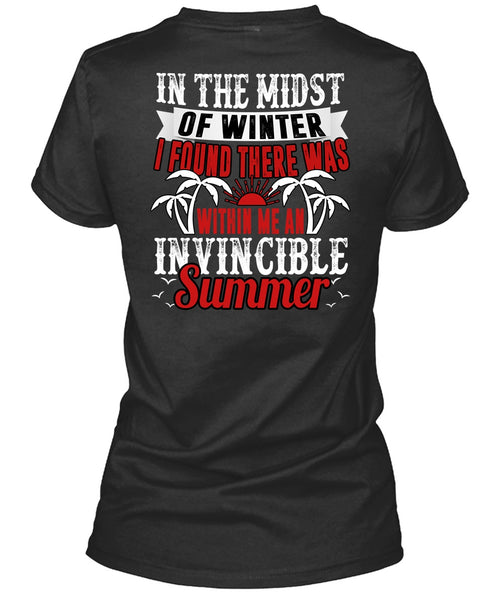 Me An Invincible Summer T Shirt, Being A Fisher T Shirt