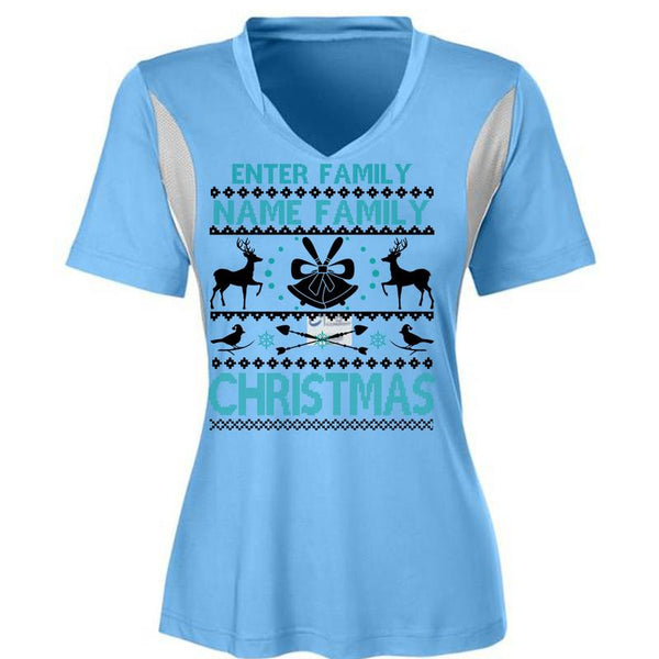 Enter Family Name Family Christmas T Shirt, This Girl Loves Christmas T Shirt, Awesome T-Shirts