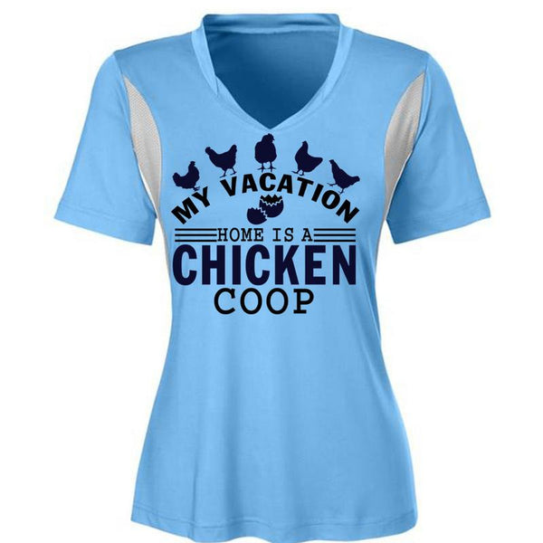 My Vacation Home Is A Chicken Coop T Shirt, I Love Chicken T Shirt, Awesome T-Shirts