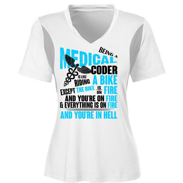 Being A Medical Coder T Shirt, I Love Doctor T Shirt, Awesome T-Shirts