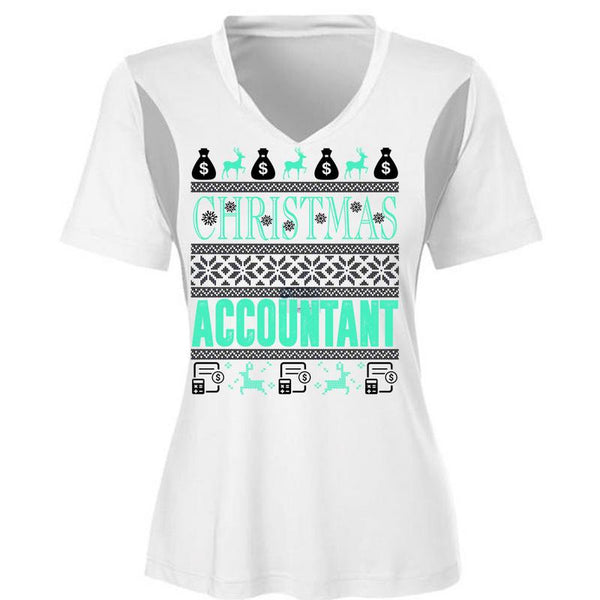 Christmas Accountant T Shirt, I Love Accountant T Shirt, Awesome T-Shirts