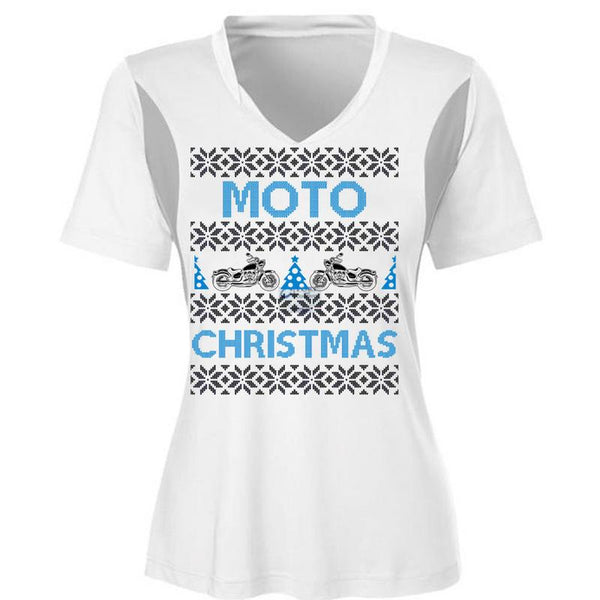 Moto Christmas T Shirt, This Girl Loves Christmas T Shirt, Awesome T-Shirts