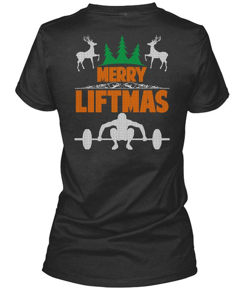 Merry Liftmas T Shirt, I Love Christmas T Shirt