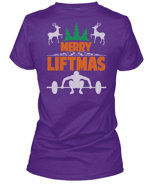 Merry Liftmas T Shirt, I Love Christmas T Shirt
