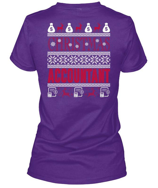 Christmas Accountant T Shirt, Being An Accountant T Shirt