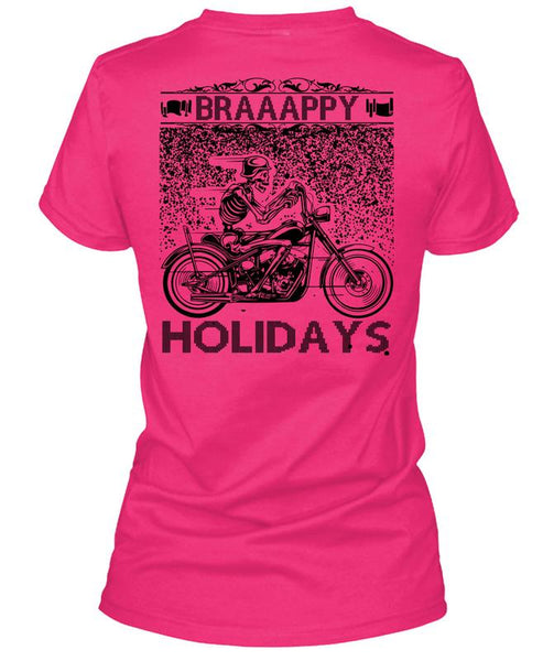 Braaappy Holidays T Shirt, This Girl Loves Christmas T Shirt