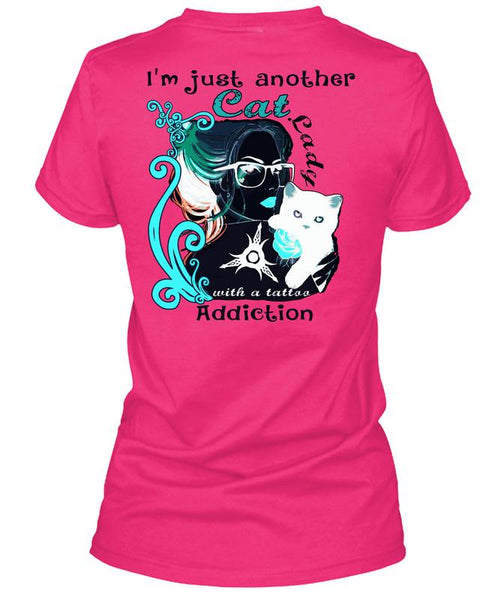 I'm Just Another Cat Lady T Shirt, I Love My Cat T Shirt