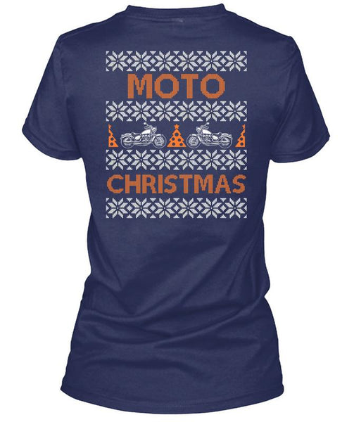 Moto Christmas T Shirt, I Love Christmas T Shirt
