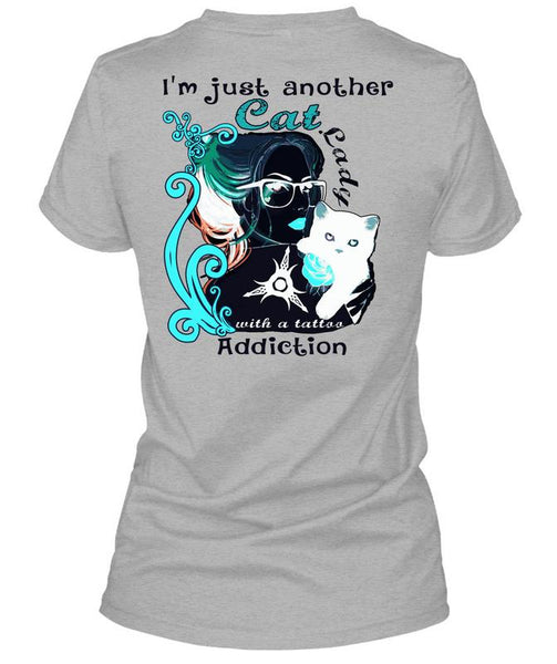 I'm Just Another Cat Lady T Shirt, I Love My Cat T Shirt
