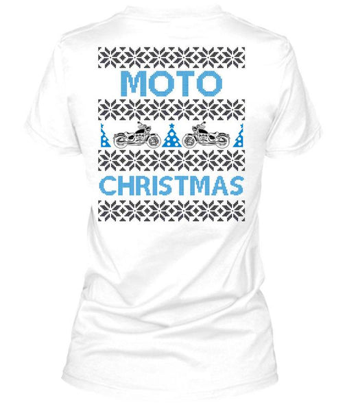 Moto Christmas T Shirt, This Girl Loves Christmas T Shirt