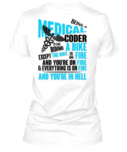 Being A Medical Coder T Shirt, I Love Doctor T Shirt