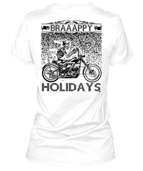Braaappy Holidays T Shirt, This Girl Loves Christmas T Shirt