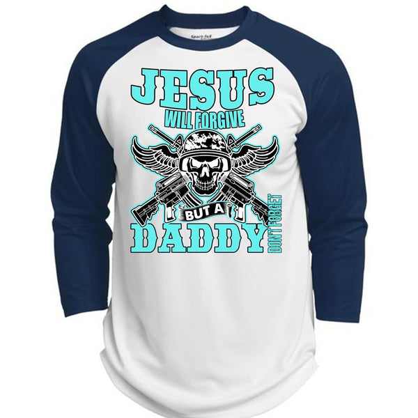 Daddy Don't Forget T Shirt, I Love Daddy T Shirt, Awesome T-Shirts  (Polyester Game Baseball Jersey)