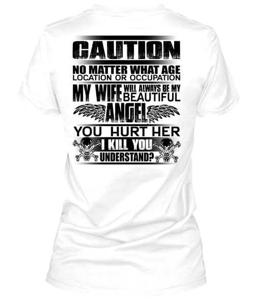 My Wife Will Always Be My Beautiful T Shirt, I Love Husband T Shirt