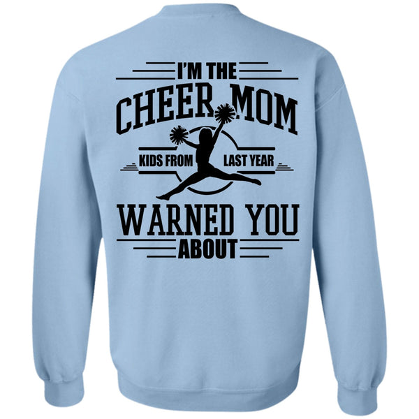 I Love Cheering T Shirt, I'm The Cheer Mom Sweatshirt