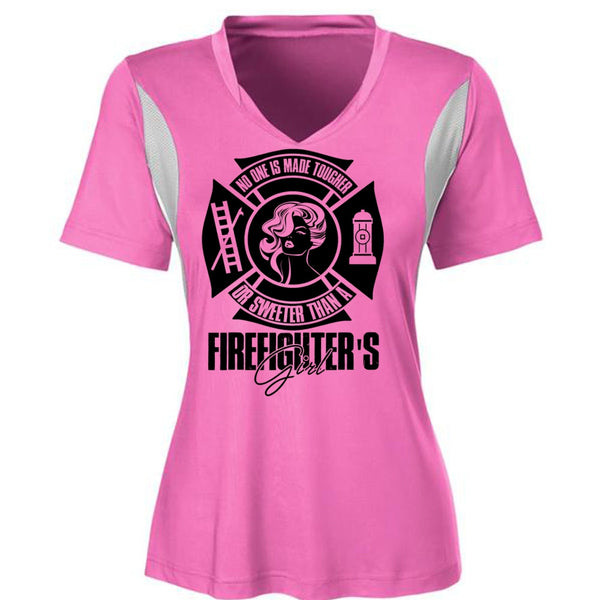 Sweetest Than A Firefighter's Girl T Shirt, I Love Firefighter T Shirt, Awesome T-Shirts