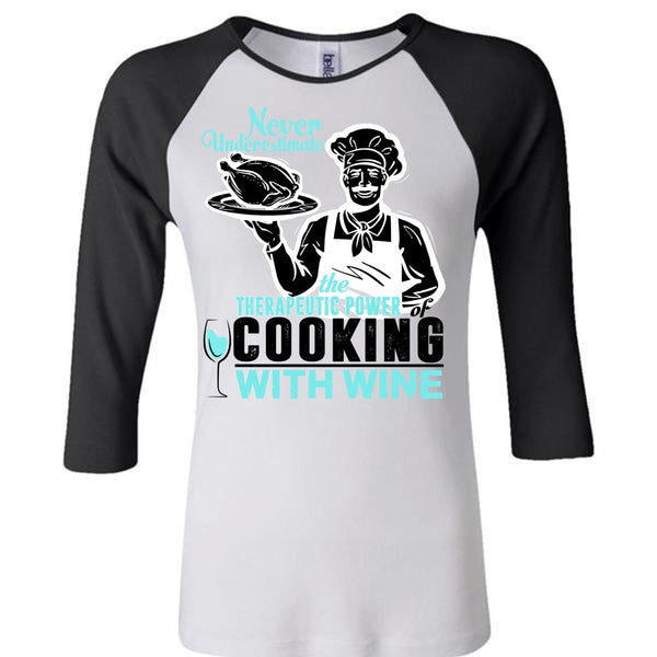 Cooking With Wine T Shirt, I Love Cooking T Shirt, Awesome T-Shirts