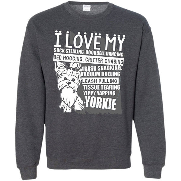 Coolest Yorkie T Shirt, I Am A Dog Lover Sweatshirt