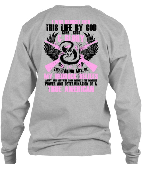 God Guns T Shirt, I Love Gunning T Shirt