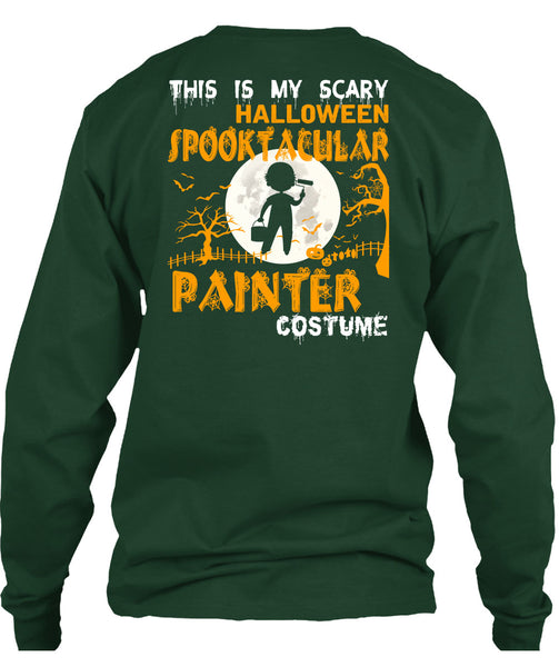 This Is My Scary Halloween T Shirt, Spooktacular Painter Costume T Shirt