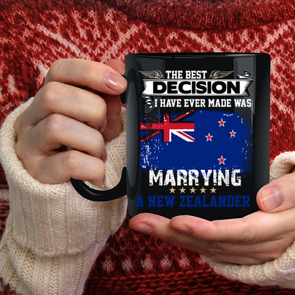Marrying A New Zealander Coffee Mug, Cool Just Married Coffee Cup