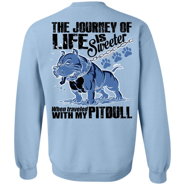 I Love Pit Bull T Shirt, Traveled With My Pit Bull Sweatshirt