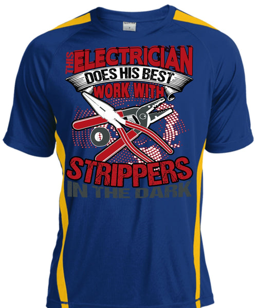 This Electrician Does His Best Work T Shirt, Being An Electrician T Shirt, Cool Shirt