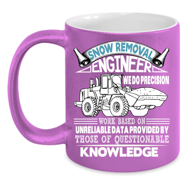 Snow Removal Engineer Coffee Mug, Cool Engineer Coffee Cup