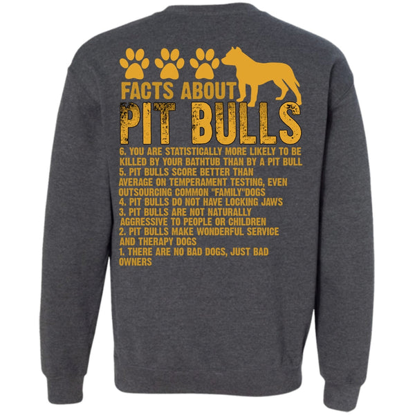 There Are No Bad Dogs T Shirt, I Love Pit Bull Sweatshirt