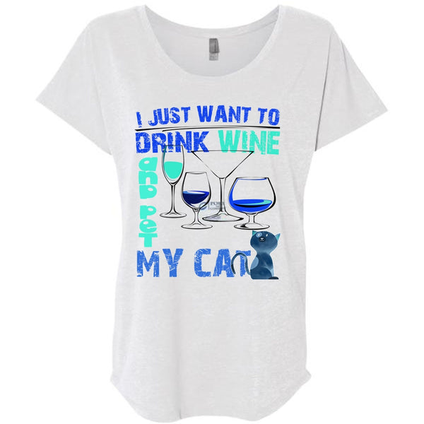 I Just Want To Drink Wine T Shirt, I Love My Cat T Shirt, Awesome T-Shirts