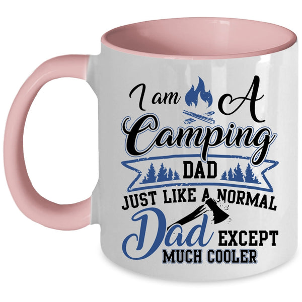 Best Gift For Camping Dad Coffee Mug, I Am A camping Dad Accent Mug