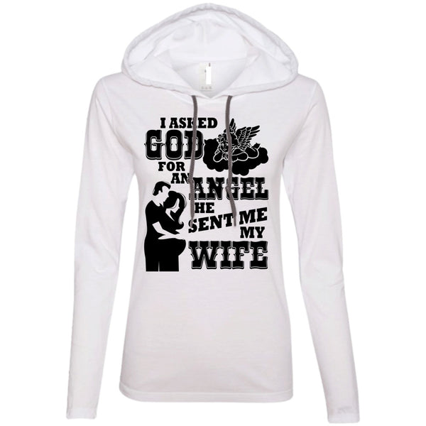 A black t-shirt with the shopify logo