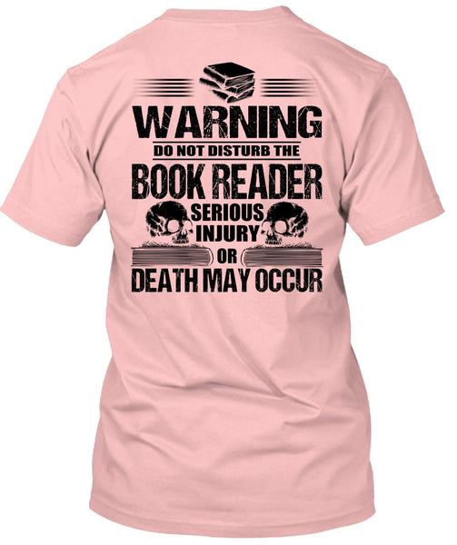 Book Reader Serious Injury T Shirt, I Love Book T Shirt