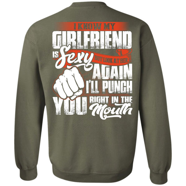 I'll Punch You T Shirt, I Love My Wife Sweatshirt