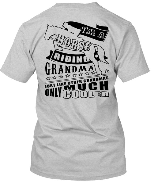 I'm a Horse Riding Grandma T Shirt, Sport T Shirt