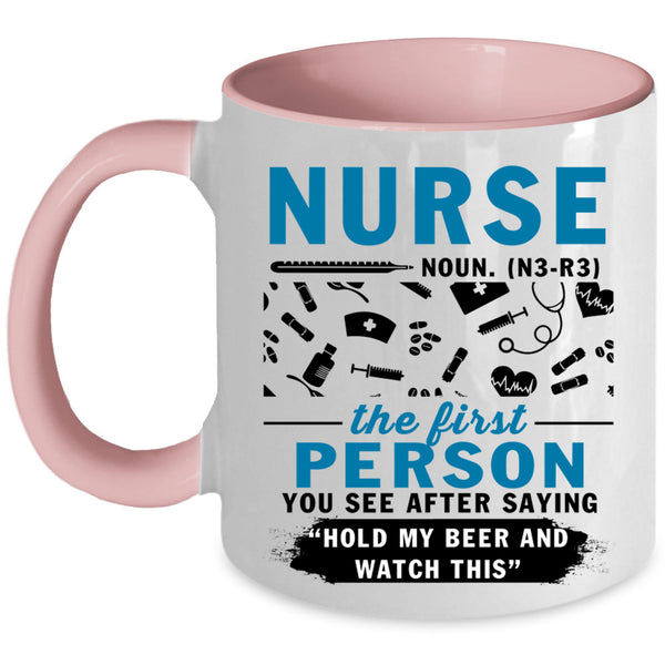 Best Gift For Nurses Coffee Mug, Nurse Accent Mug