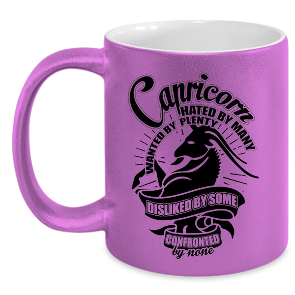 Awesome Capricorn Coffee Mug, Capricorn Wanted By Plenty Accent Mug